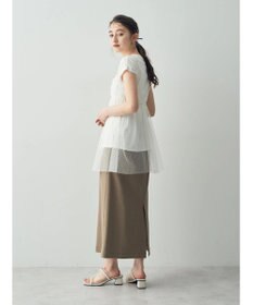 YECCA VECCA 【2点SET】マルチwayチュールオーバーキャミSET/Tee