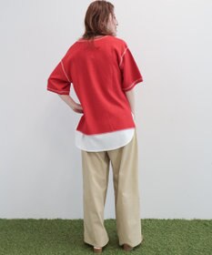 AMERICAN HOLIC 【RUSSELL】ワッフルヘンリーTシャツ