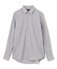 JOSEPH HOMME アクティブウールポプリン　レギュラーカラーシャツ