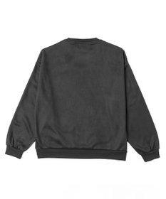 WEGO フェイクスウェードロゴプルオーバー