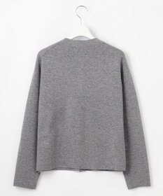 J.PRESS LADIES L 【WEB限定・洗える】WORSTED WOOL クルーネック カーディガン