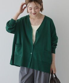 AMERICAN HOLIC 【WEB限定】バイパチVネックルーズカーディガン