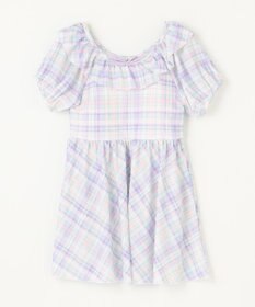 ANY KIDS チェック柄 セパレート 水着