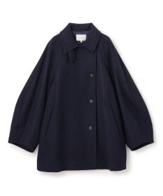 BEIGE， GABELLE / ミドル丈スタンドカラーウールコート