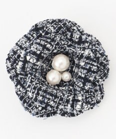 組曲 ツイードパールコサージュ