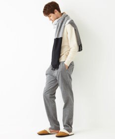 JOSEPH ABBOUD MOUNTAIN 【SPACE／UNISEX】マルチボーダー ストール