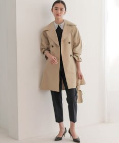 組曲 【2WAY】レース襟フレンチテリーフレア カットソー