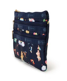 LeSportsac 3ZIP COSMETIC/ケアベアドリームズネイビー