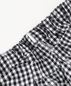 ANY KIDS 【シナモロール×ANY KIDS】刺繍 ギンガムキュロット