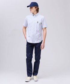 J.PRESS MEN 新デザイン【BULLDOG BOY】オックスフォード 半袖シャツ / B.D.