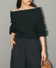 Green Parks オフショルダーニット