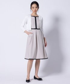 TOCCA 【接触冷感・吸水速乾・洗える】RIBBON'S CROSSROAD ドレス