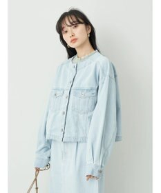 earth music&ecology ノーカラーＧジャン