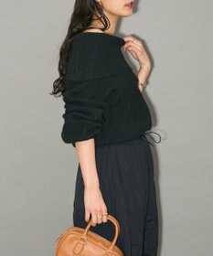 Green Parks オフショルダーニット