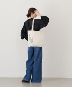 russet ［インフルエンサースタッフ企画］ロゴトートバッグ(Z-221)