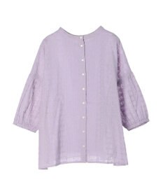 Green Parks インド綿 SET２点 刺繍７分丈ブラウス＋タンクトップ