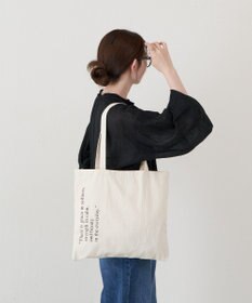 russet ［インフルエンサースタッフ企画］ロゴトートバッグ(Z-221)