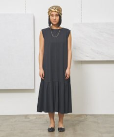 J.PRESS YORK STREET 【WOMEN】フレアギャザー ワンピース