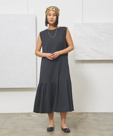 J.PRESS YORK STREET 【WOMEN】フレアギャザー ワンピース