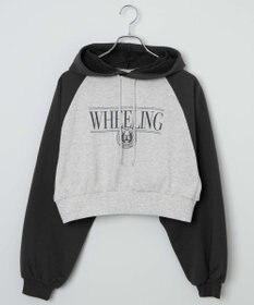 WEGO ラグランショートパーカー