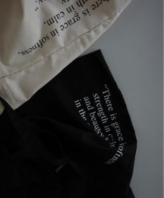 russet ［インフルエンサースタッフ企画］ロゴトートバッグ(Z-221)