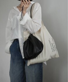 russet ［インフルエンサースタッフ企画］ロゴトートバッグ(Z-221)