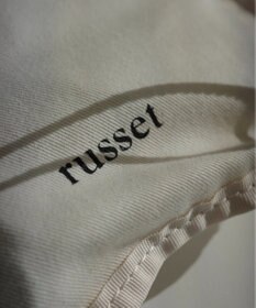 russet ［インフルエンサースタッフ企画］ロゴトートバッグ(Z-221)