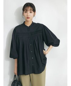 CRAFT STANDARD BOUTIQUE インド綿ピンタックブラウス