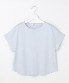 J.PRESS LADIES 【2WAY】コットンスムース フレンチスリーブ カットソー