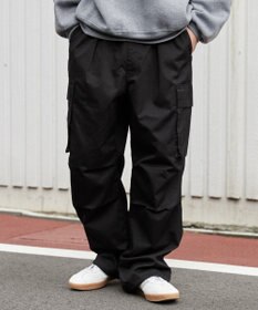 WEGO 【ウエストゴム】イージーワイドカーゴパンツ