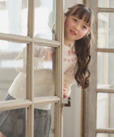 ANY KIDS ノルディック柄 ニット