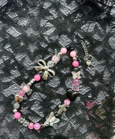 WEGO ビーズストラップキーホルダーG