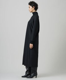 ICB ウールナイロンツイルジャージ ハイネックワンピース