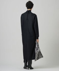 ICB ウールナイロンツイルジャージ ハイネックワンピース
