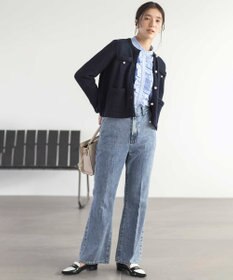 組曲 ミニブークレーツイードニットジャケット