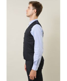 DAKS ウールチェックベスト