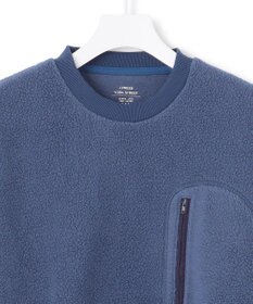 J.PRESS YORK STREET 【UNISEX】フリース クルーネックプルオーバー