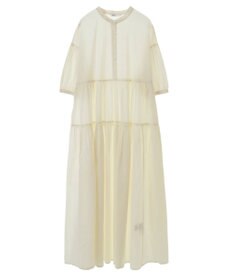 CRAFT STANDARD BOUTIQUE インド綿ティアードマキシワンピース