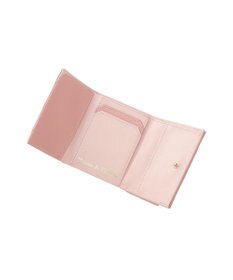 Maison de FLEUR リボンチャームキルティングプチウォレット