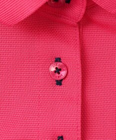 23区GOLF 【WOMEN】ポリエステルカノコ 半袖ポロシャツ