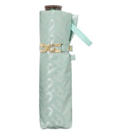 MOONBAT FURLA 折りたたみ傘 モノグラムジャガード UV 8本骨 日本製