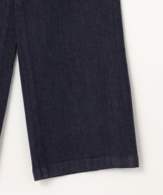 J.PRESS LADIES 【洗える】9ozストレッチ デニム ワイド パンツ