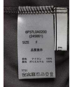 Green Parks ・ＥＬＥＮＣＡＲＥ　ＤＵＥ　チュールハイネックブラウス