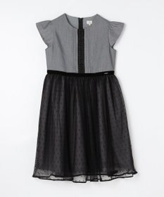 組曲 KIDS 【150-160㎝】ノワールドット ドレス