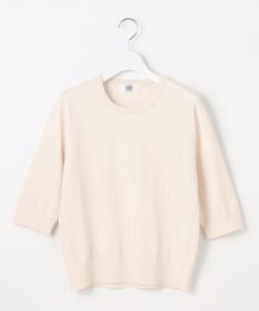 J.PRESS LADIES 【洗える】BASIC HT COTTON クールネック プルオーバー