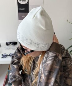 WEGO ラインストーンシングルニットワッチ