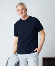 JOSEPH ABBOUD 【オーガニックコットン使用】JOE COTTONサッカークルーネックTシャツ