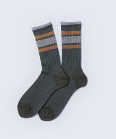 WHITE MAILS 【UNISEX】PAPER RIB LINE ソックス