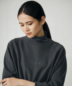 自由区 L クリアループバックレタリング スウェット