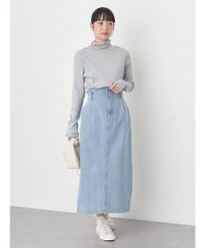 earth music&ecology ナローデニムスカート